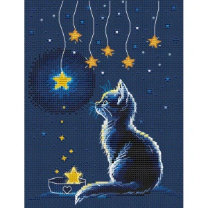 COLLECTION D'ART Kitten and Starry Milk BC8115