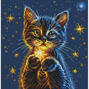 COLLECTION D'ART Kitten’s Secret Stars BC8116