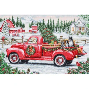 LUCA-S Red Christmas Truck BU5101