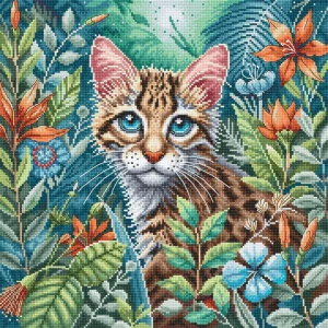AVA STITCH Hidden Feline P074