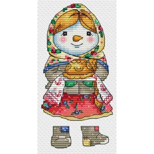 ANDRIANA Snowman girl S-81