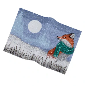 PANNA Passport cover. The winter fox OR-7521