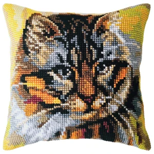 COLLECTION D'ART Cushion kit Who runs the house? 5481