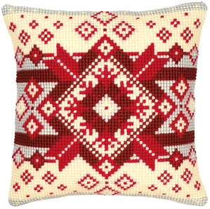 VERVACO Cross stitch cushion kit Nordic star PN-0008495