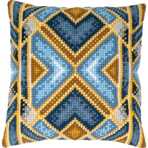VERVACO Cross stitch cushion kit Geometric PN-0201800