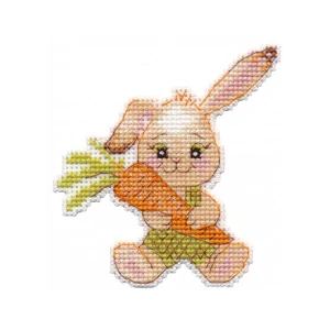 OVEN Magnet.Bunny with carrot 1499