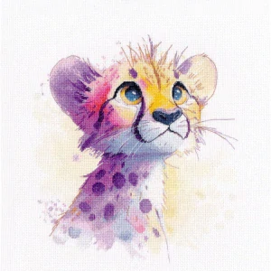 OVEN The magic of watercolor. Cheetah 1721