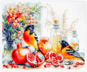 MAGIC NEEDLE 70-49 "POMEGRANATE BREAKFAST"