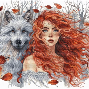 AVA STITCH The Ginger Girl and the Wolf P049