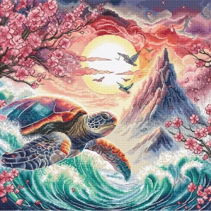 AVA STITCH The Turtle of the Rising Sun P056