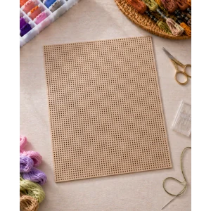 EMBROIDERY CRAFTS Perforated cardboard for embroidery