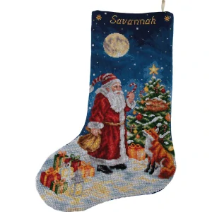 VERVACO Christmas stocking kit A Christmas Eve encounter PN-0246730