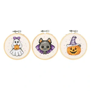 VERVACO Miniature kit with ring Halloween set of 3 PN-0235710