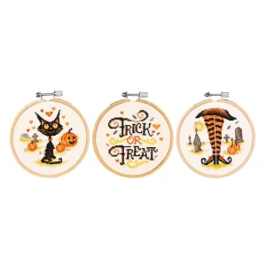 VERVACO Miniature kit with ring Halloween set of 3 PN-0227281