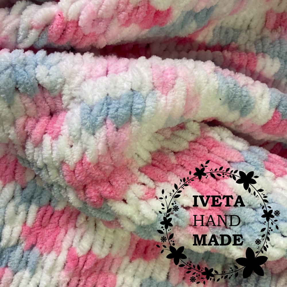 DESIGN IVETA HAND MADE dětská deka PUFFY FINE COLOR 5945