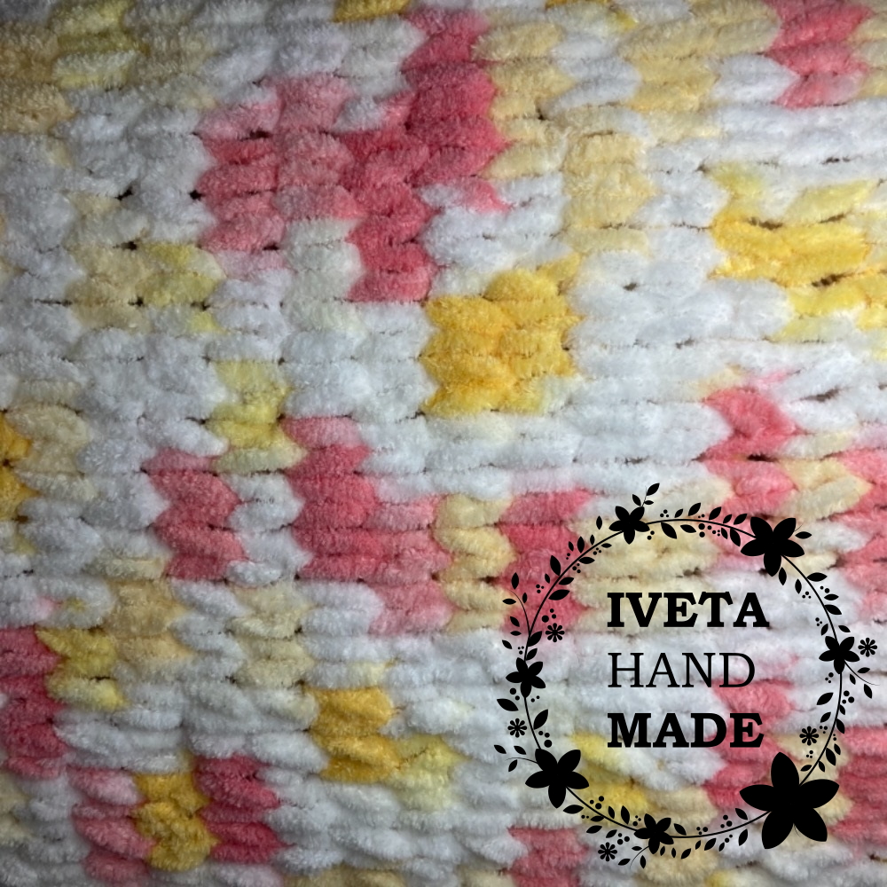 DESIGN IVETA HAND MADE dětská deka PUFFY FINE COLOR 5942