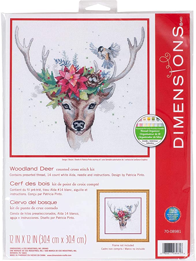 DIMENSIONS WOODLAND DEER
