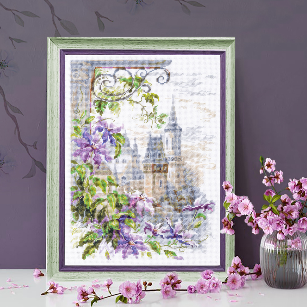 MAGIC NEEDLE 250-064"Fragrance of Clematis"