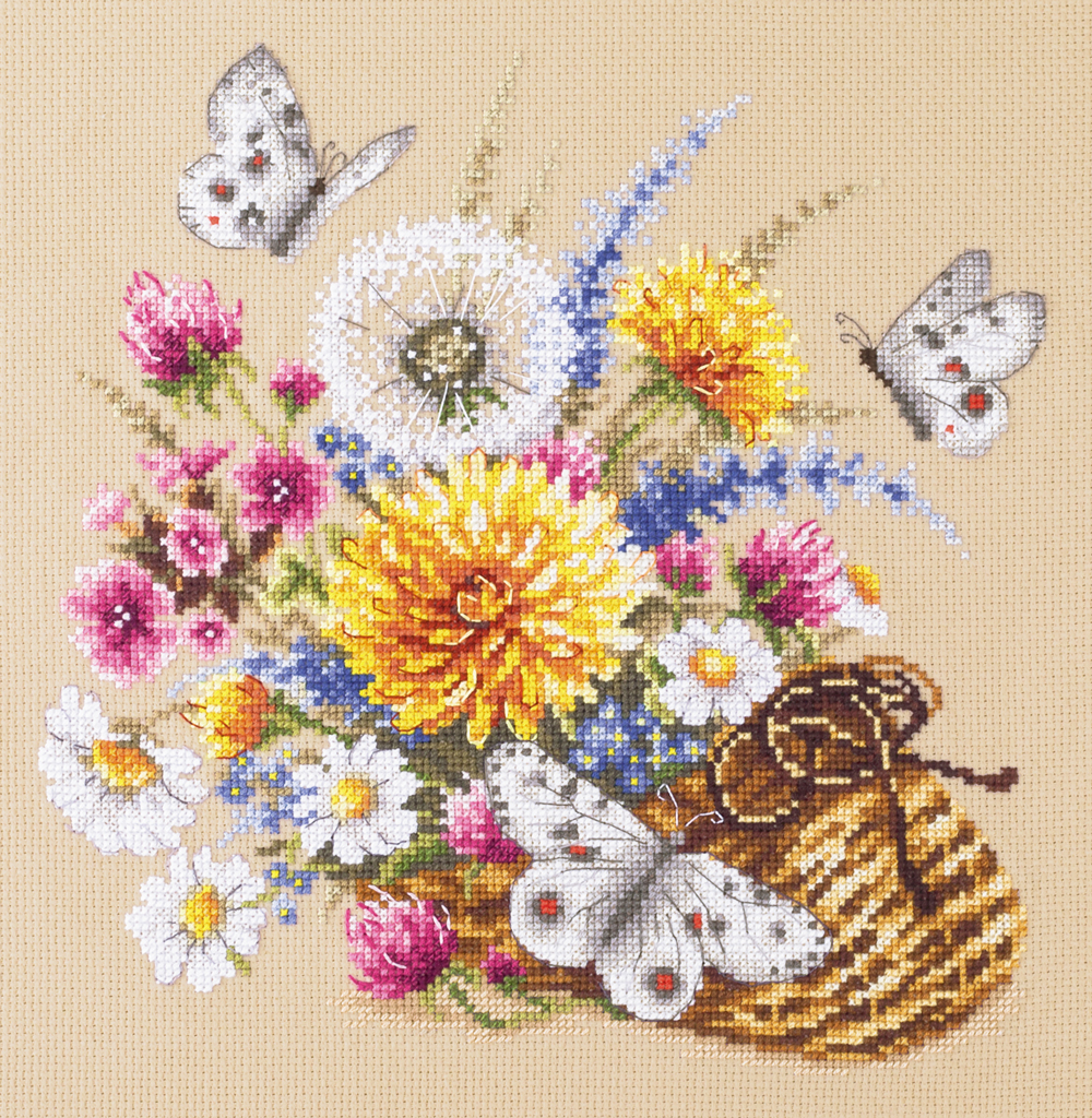 MAGIC NEEDLE 40-81 "Meadow Flowers"