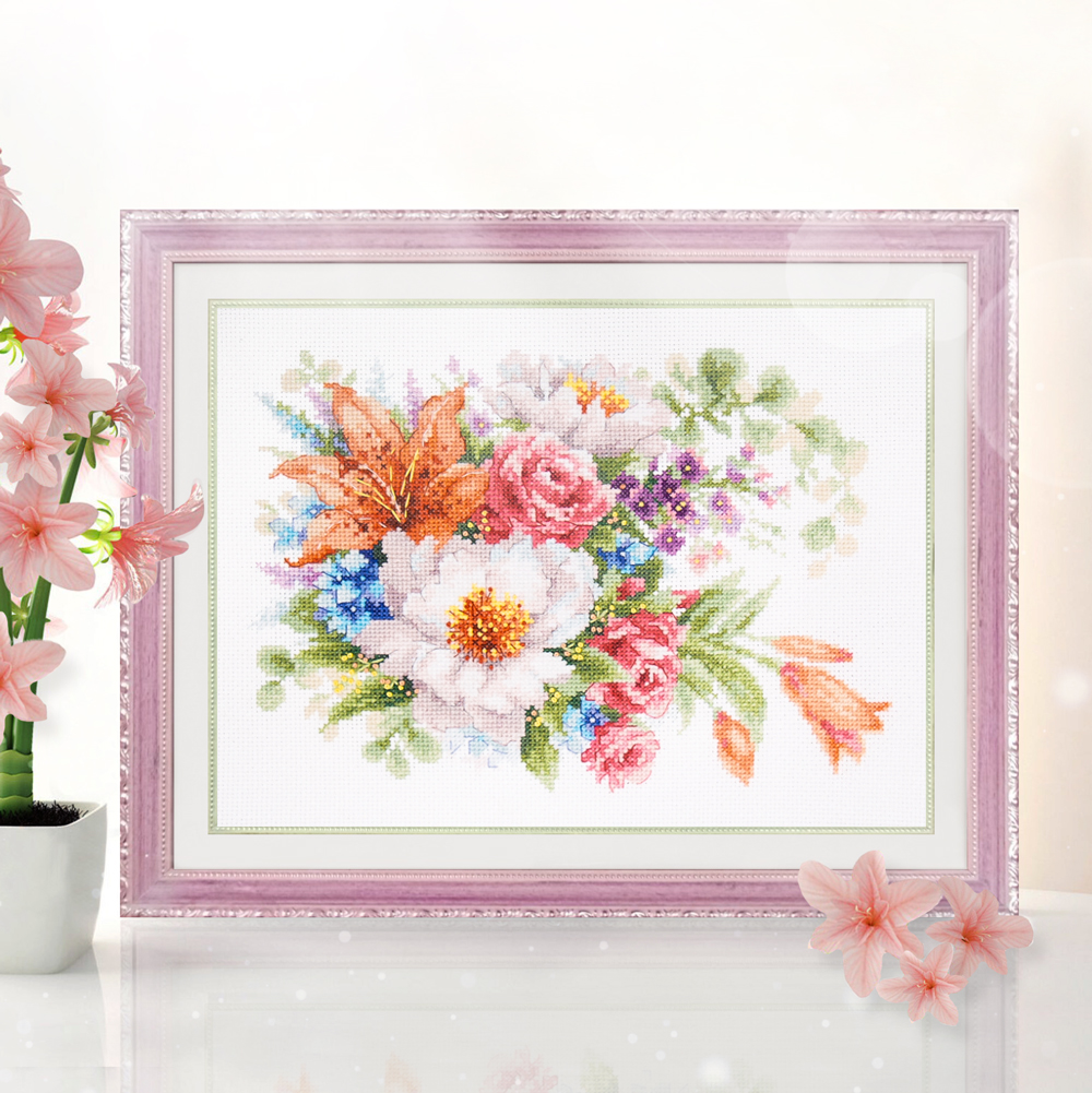 MAGIC NEEDLE 210-313"Gentle Flowers"