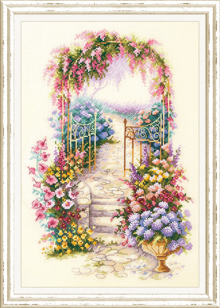 MAGIC NEEDLE 110-001"ENTRANCE TO THE GARDEN"