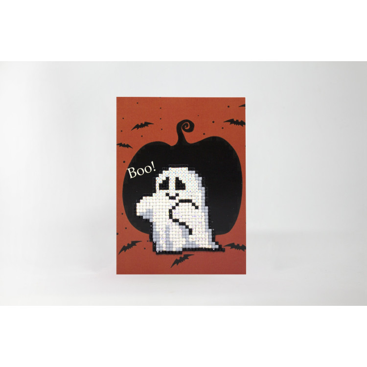 WIZARDI POST CARD GHOST 3D