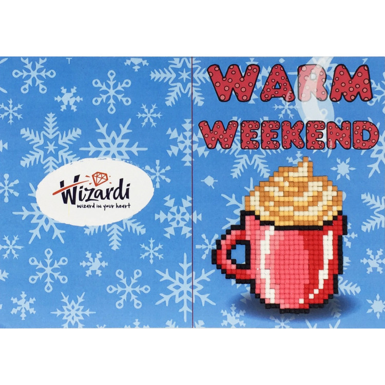WIZARDI POST CARD WARM WEEKEND 3D