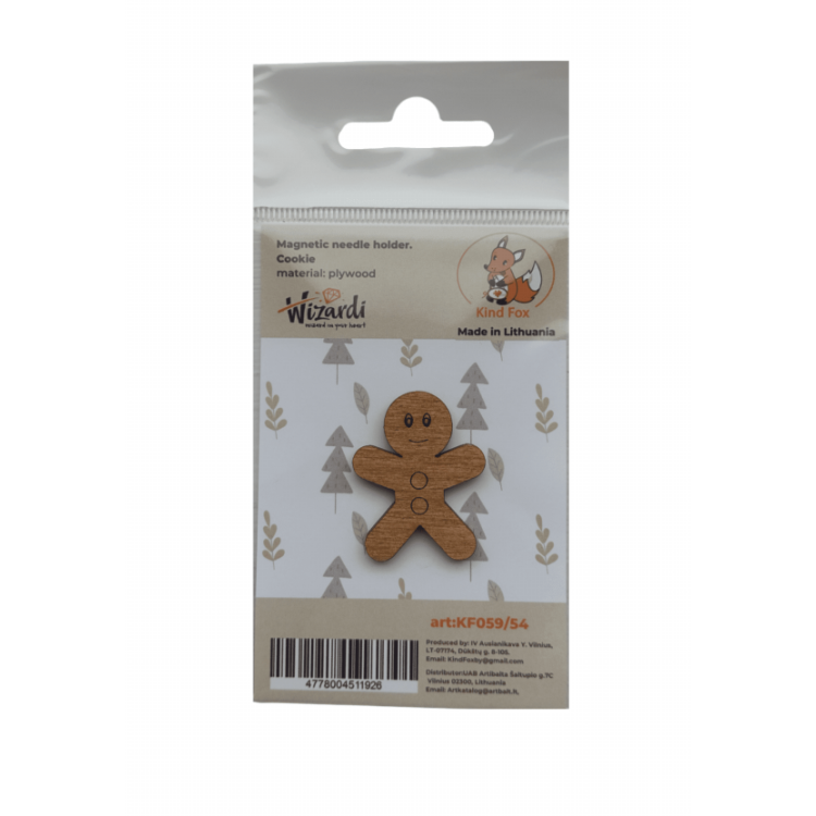 KIND FOX BY WIZARDI MAGNETIC NEEDLE HOLDER. COOKIE