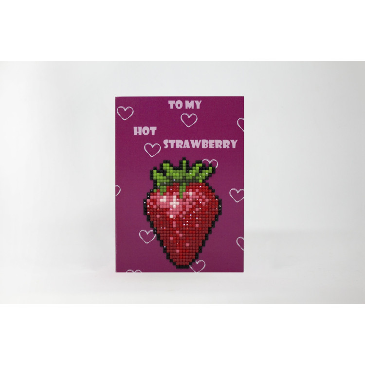WIZARDI POST CARD TO MY HOT STRAWBERRY 3D