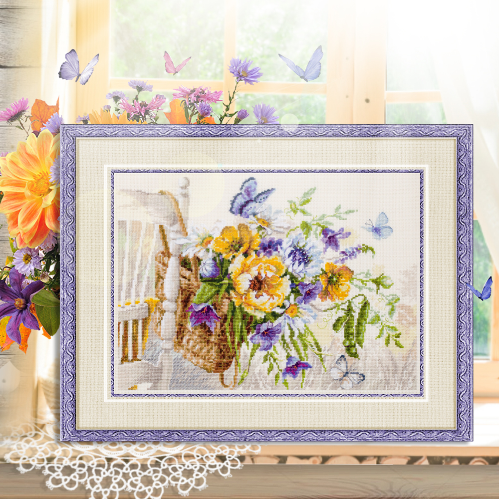 MAGIC NEEDLE 210-502"Summer Basket"