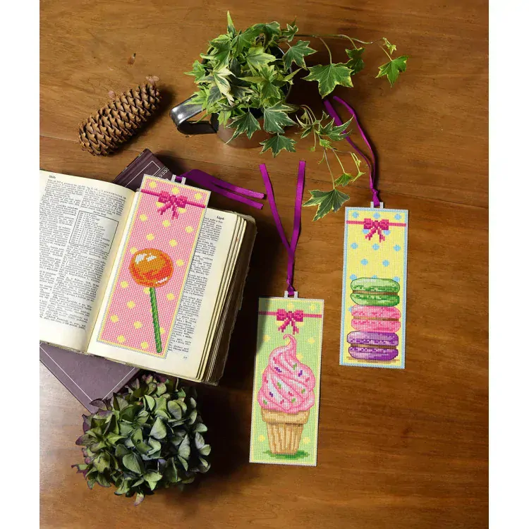 ORCHIDEA-BOOKMARKS SWEETS-PLASTOVÁ AIDA