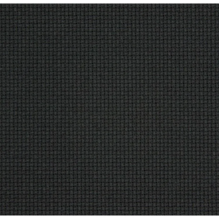 AIDA ZWEIGART 14CT - 720 BLACK - 110cm x 100cm