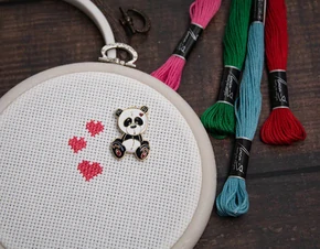 LUCA-S MAGNETIC NEEDLE MINDER-NM13-PANDA