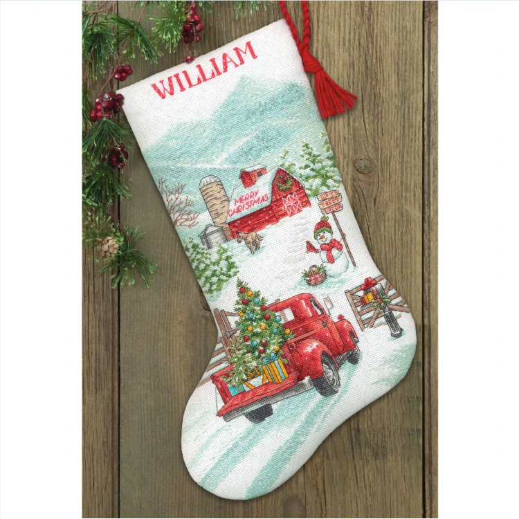DIMENSIONS Holiday Farm Stocking