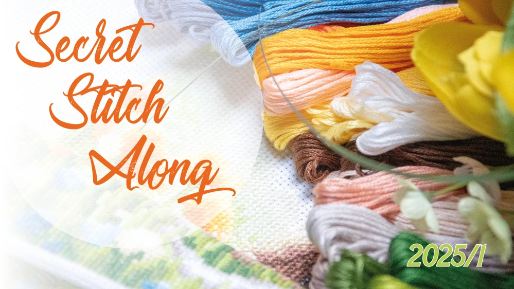 LANARTE & VERVACO Secret Stitch Along 2025/1