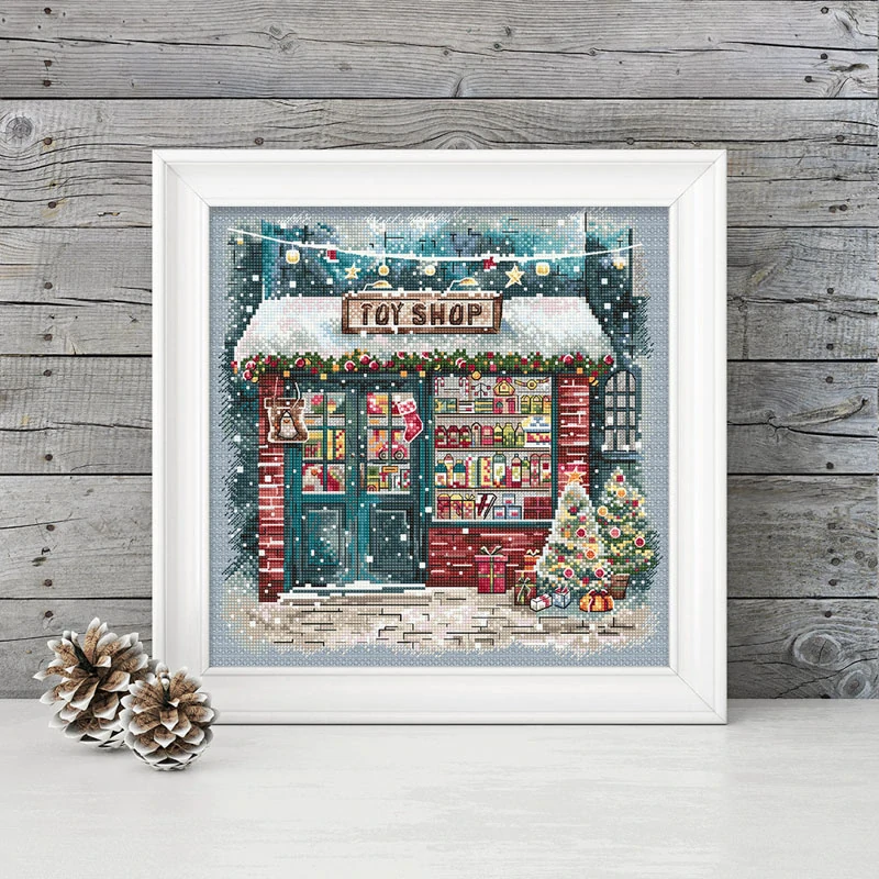 LETISTITCH Cross stitch chart Christmas Shop