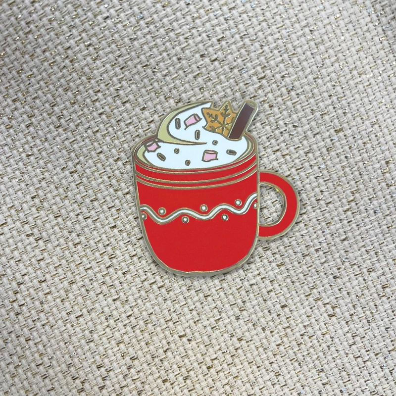 BOTHY THREADS MAGNETIC NEEDLE MINDER Festive Hot Chocolate