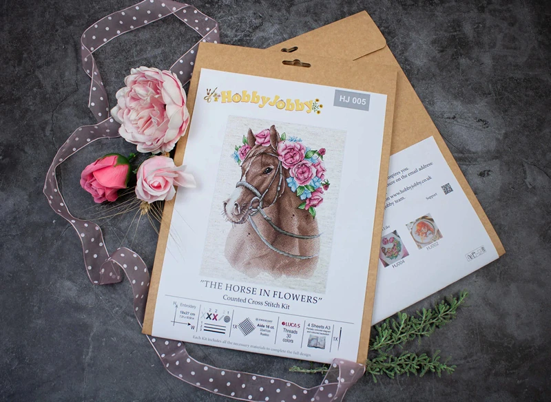 HOBBY JOBBY The Horse in Flowers