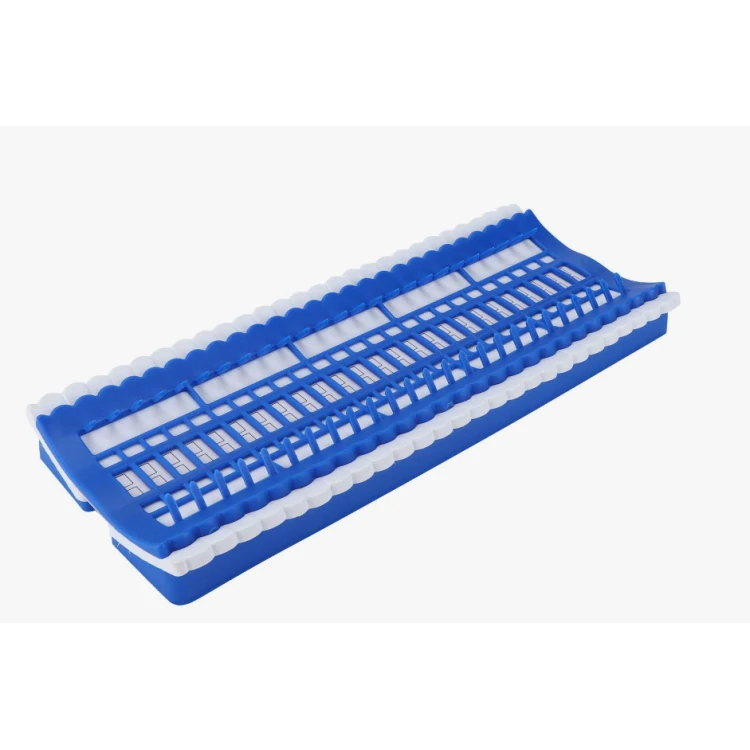 WIZARDI Plastic organizer for mouline threads (50 colors)