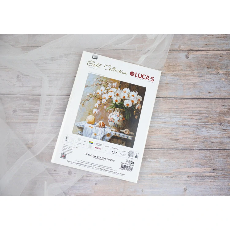 LUCA-S The Elegance of the Orchid-Tapestry kit