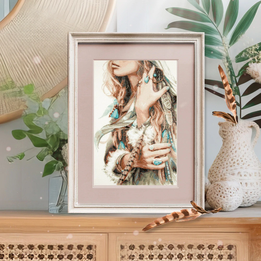 MAGIC NEEDLE 70-03 "Boho Girl"