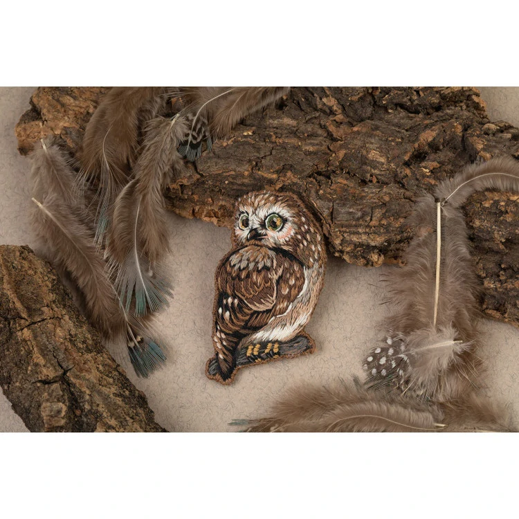 PANNA Owl brooch JK-2273