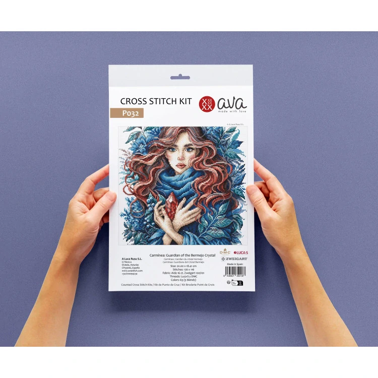 AVA STITCH Carminea. Guardian of the Vermilion Crystal P032