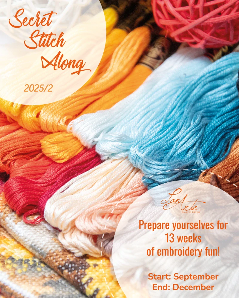 LANARTE & VERVACO Secret Stitch Along 2025/2