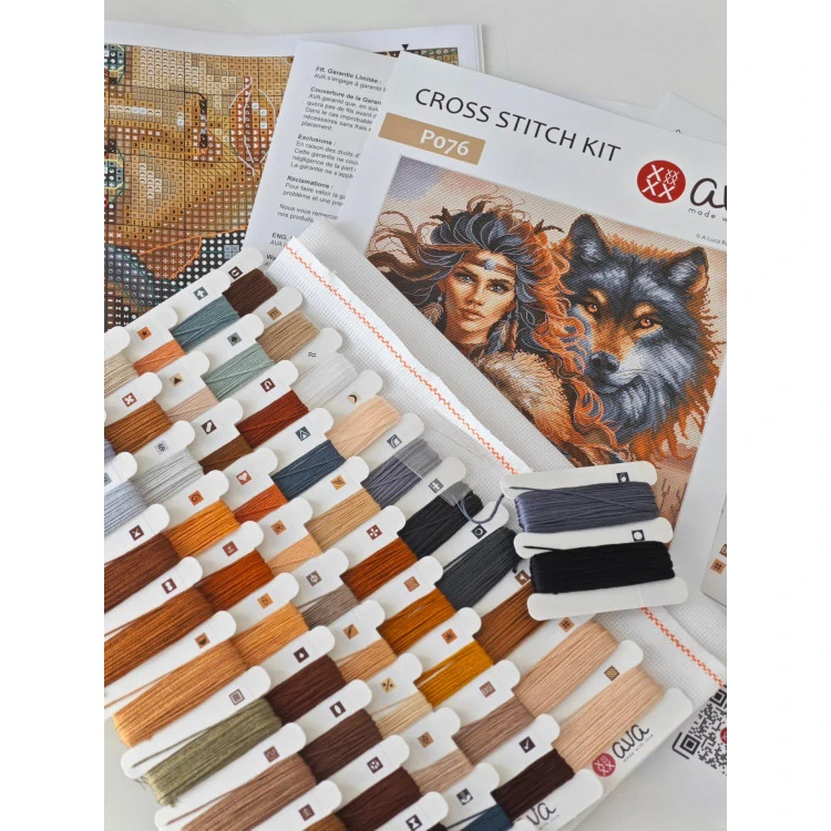 AVA STITCH The Warrior and the Wolf P076