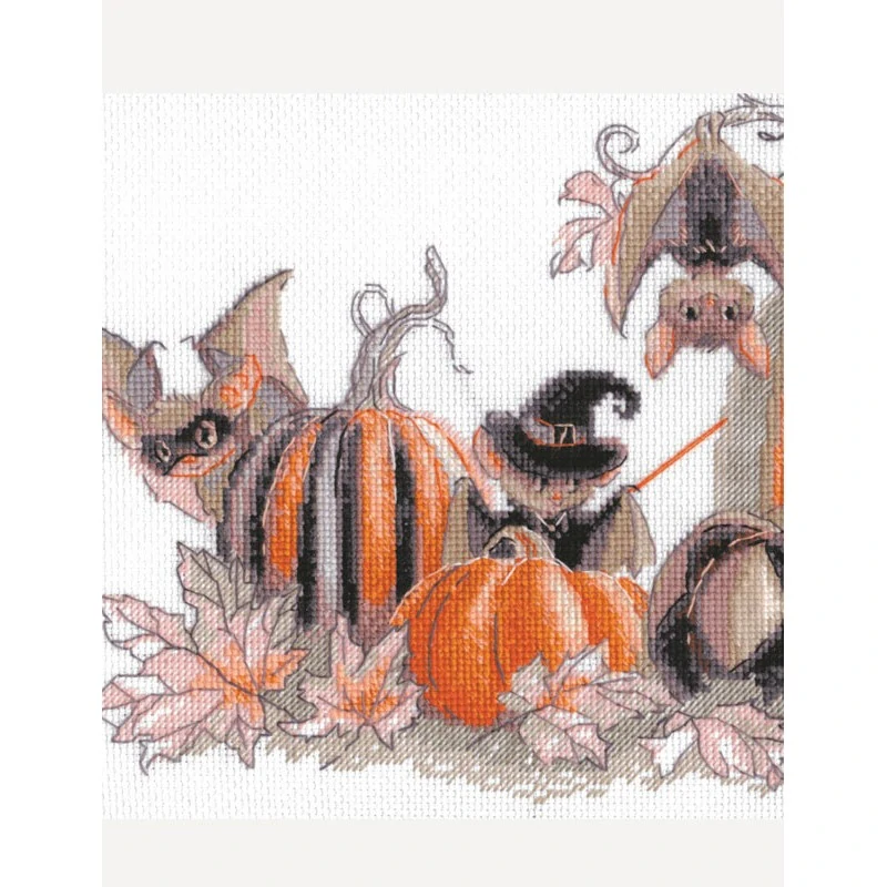 RIOLIS Aine collection Pumpkin Bat Party A1031
