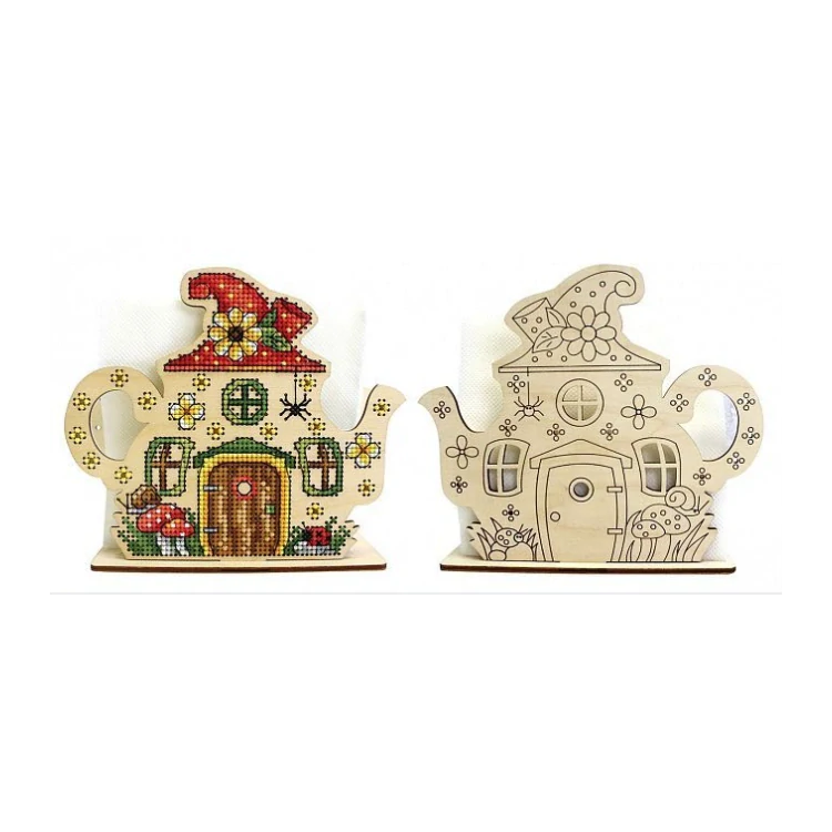 M.P.STUDIA Napkin holder. Fairy house O-045