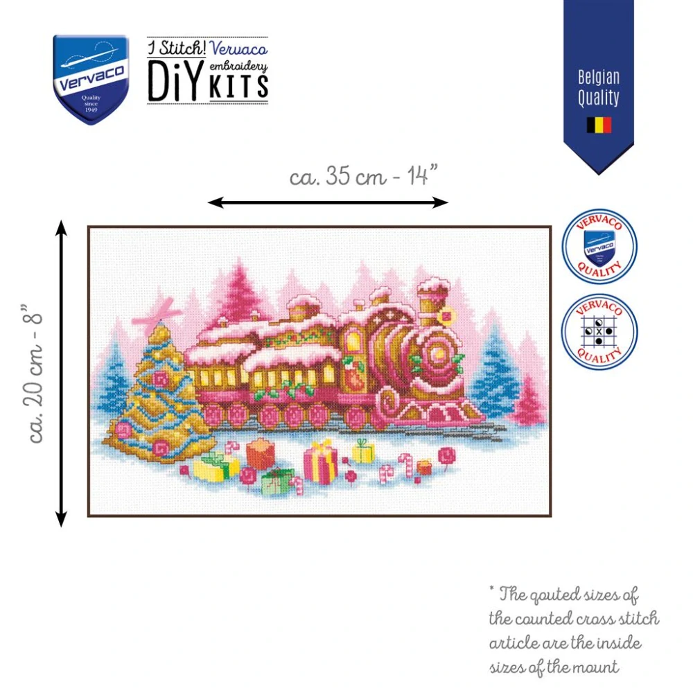 VERVACO Gingerbread locomotive PN-0215313