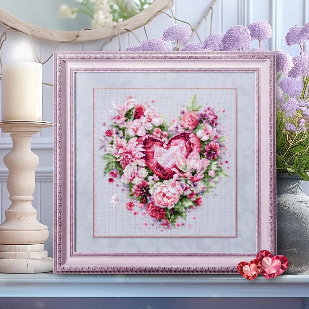 MAGIC NEEDLE 70-15 "BLOOMING HEART"