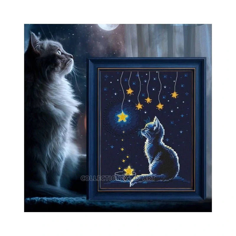 COLLECTION D'ART Kitten and Starry Milk BC8115